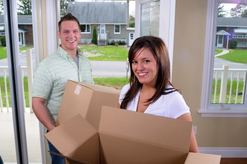 Professional packing support for a Pimlico home move