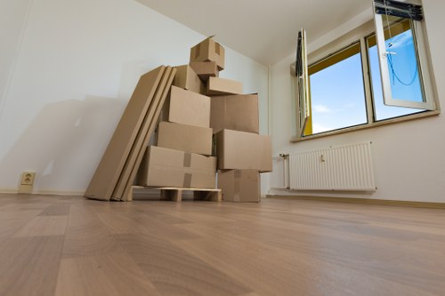 Office relocation packing and transport service in Pimlico
