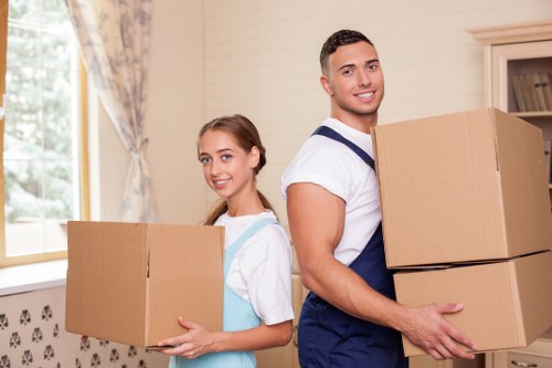 Local house removal team planning a move in Pimlico